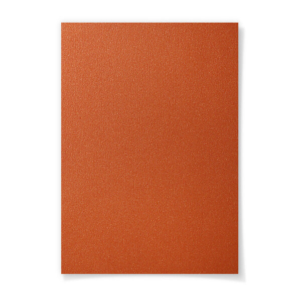 Metallic, orange, 120g/m², A4