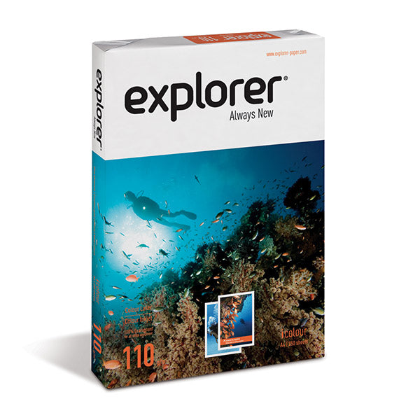 Explorer, superweiss, 110g/m², A4