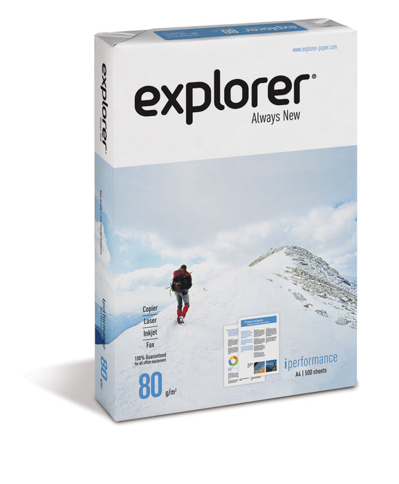 Explorer, superweiss, 80g/m², A4