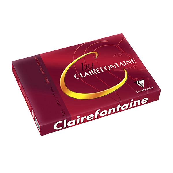 C by Clairefontaine, hochweiss gerippt, 100g/m², A4