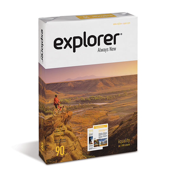 Explorer, superweiss, 90g/m², A4